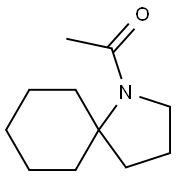 1-Azaspiro[4.5]decane,  1-acetyl-  (9CI) Struktur