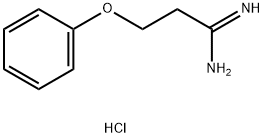 3-Phenoxy-propionamidine HCl Struktur