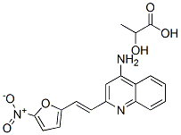 2-(5-NITRO-2-FURYLVINYL)-4-AMINO-QUINOLINE-LACTATE Struktur