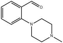 2-(4-METHYLPIPERAZINO)BENZALDEHYDE Struktur