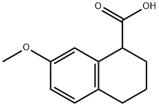 1,2,3,4-Tetrahydro-7-methoxy-1-naphthalenecarboxylic acid