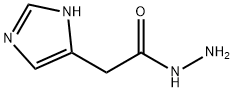 1H-Imidazole-4-acetic  acid,  hydrazide  (9CI) Struktur