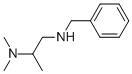 N1-BENZYL-N2,N2-DIMETHYL-1,2-PROPANEDIAMINE Struktur