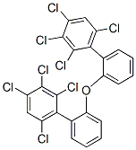 2,3,4,6-Tetrachlorophenylphenyl ether Struktur