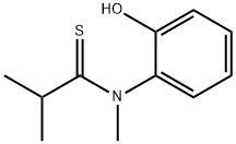 Propanethioamide,  N-(2-hydroxyphenyl)-N,2-dimethyl- Struktur