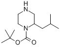 1-N-Boc-2-isobutylpiperazine Struktur