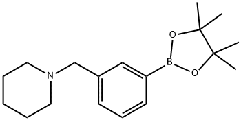 1-[3-(4,4,5,5-TETRAMETHYL-1,3,2-DIOXABOROLAN-2-YL)BENZYL]PIPERIDINE price.