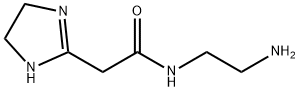 1H-Imidazole-2-acetamide,  N-(2-aminoethyl)-4,5-dihydro- Struktur