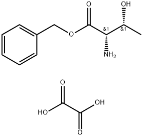 L-Threonine benzyl ester hemioxalate Struktur