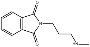 2-[3-(Methylamino)propyl]-1H-isoindole-1,3(2H)-dione Struktur