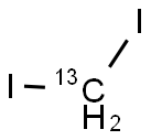 DIIODOMETHANE (13C) Struktur