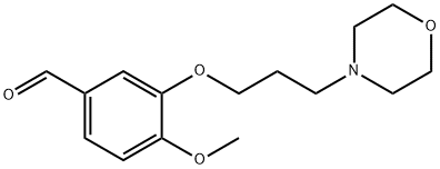 4-Methoxy-3-[3-(4-morpholinyl)propoxy]benzaldehyde