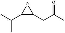 2-Propanone,  1-[3-(1-methylethyl)-2-oxiranyl]- Struktur