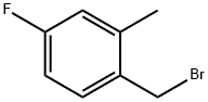 4-FLUORO-2-METHYLBENZYL BROMIDE Structure