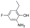 Phenol,  2-amino-6-ethyl-4-fluoro- Struktur