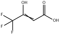 2-Butenoic  acid,  4,4,4-trifluoro-3-hydroxy- Struktur