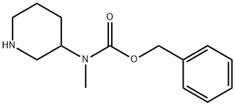 3-(N-CBZ-N-METHYLAMINO)PIPERIDINE Struktur