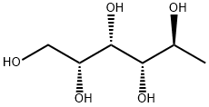 6-Deoxy-L-glucitol Struktur