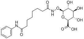 Suberoylanilide Hydroxamic Acid b-D-Glucuronide Struktur