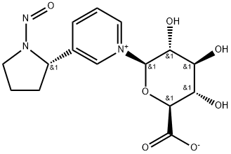 N'-Nitrosonornicotine-N-b-D-glucuronide Struktur