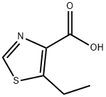 4-Thiazolecarboxylic  acid,  5-ethyl- Struktur