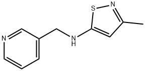 (3-METHYL-ISOTHIAZOL-5-YL)-PYRIDIN-3-YLMETHYL-AMINE Struktur