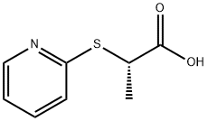 (S)-2-(PYRIDIN-2-YLSULFANYL)-PROPIONIC ACID Struktur