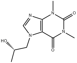 (S)-Proxyphylline Struktur