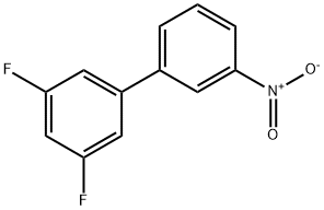 1,3-Difluoro-5-(3-nitrophenyl)benzene Struktur