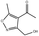 Ethanone,  1-[3-(hydroxymethyl)-5-methyl-4-isoxazolyl]- Struktur