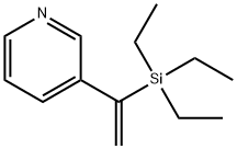 Pyridine, 3-[1-(triethylsilyl)ethenyl]- (9CI) Struktur