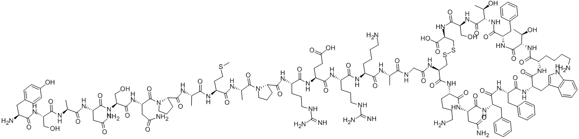 TYR-SOMATOSTATIN-28 Struktur