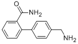 4'-(AMINOMETHYL)-BIPHENYL-2-CARBOXAMIDE Struktur