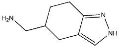 2H-Indazole-5-methanamine,  4,5,6,7-tetrahydro-,  (-)- Struktur