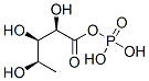 5-deoxyribose 1-phosphate Struktur