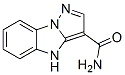 4H-Pyrazolo[1,5-a]benzimidazole-3-carboxamide(9CI) Struktur