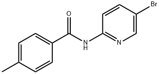 N-(5-BROMO-2-PYRIDINYL)-4-METHYL-BENZAMIDE Struktur