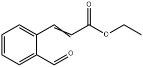 ETHYL 2-FORMYLCINNAMATE Struktur