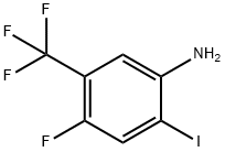 4-氟-2-碘-5-(三氟甲基)苯胺, 868692-49-3, 結(jié)構(gòu)式