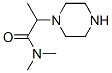 1-Piperazineacetamide,N,N,-alpha--trimethyl-(9CI) Struktur