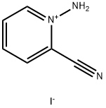 Pyridinium, 1-amino-2-cyano-, iodide (9CI) Struktur