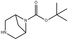 6-(叔丁氧羰基)-3,6-二氮雜雙環(huán)[3.1.1]庚烷 結構式