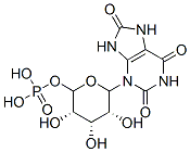 3-N-ribosyluric acid 5'-monophosphate Struktur