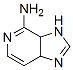 3H-Imidazo[4,5-c]pyridin-4-amine,  3a,7a-dihydro- Struktur