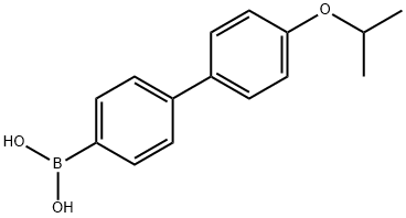 4-(4'-ISOPROPOXYPHENYL)PHENYLBORONIC AC& Struktur