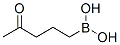 Boronic acid, (4-oxopentyl)- (9CI) Struktur