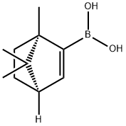 (1S)-1,7,7-TRIMETHYLBICYCLO[2.2.1]HEPT-2-EN-2-YLBORONIC ACID Struktur