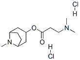 (8-methyl-8-azabicyclo[3.2.1]oct-3-yl) 3-dimethylaminopropanoate dihyd rochloride Struktur