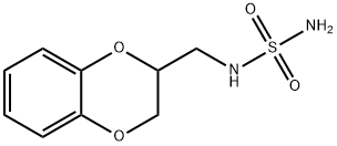 Sulfamide,  N-[(2,3-dihydro-1,4-benzodioxin-2-yl)methyl]- Struktur