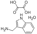 1H-INDOL-3-YLMETHYLAMINE OXALATE HEMIHYDRATE Struktur